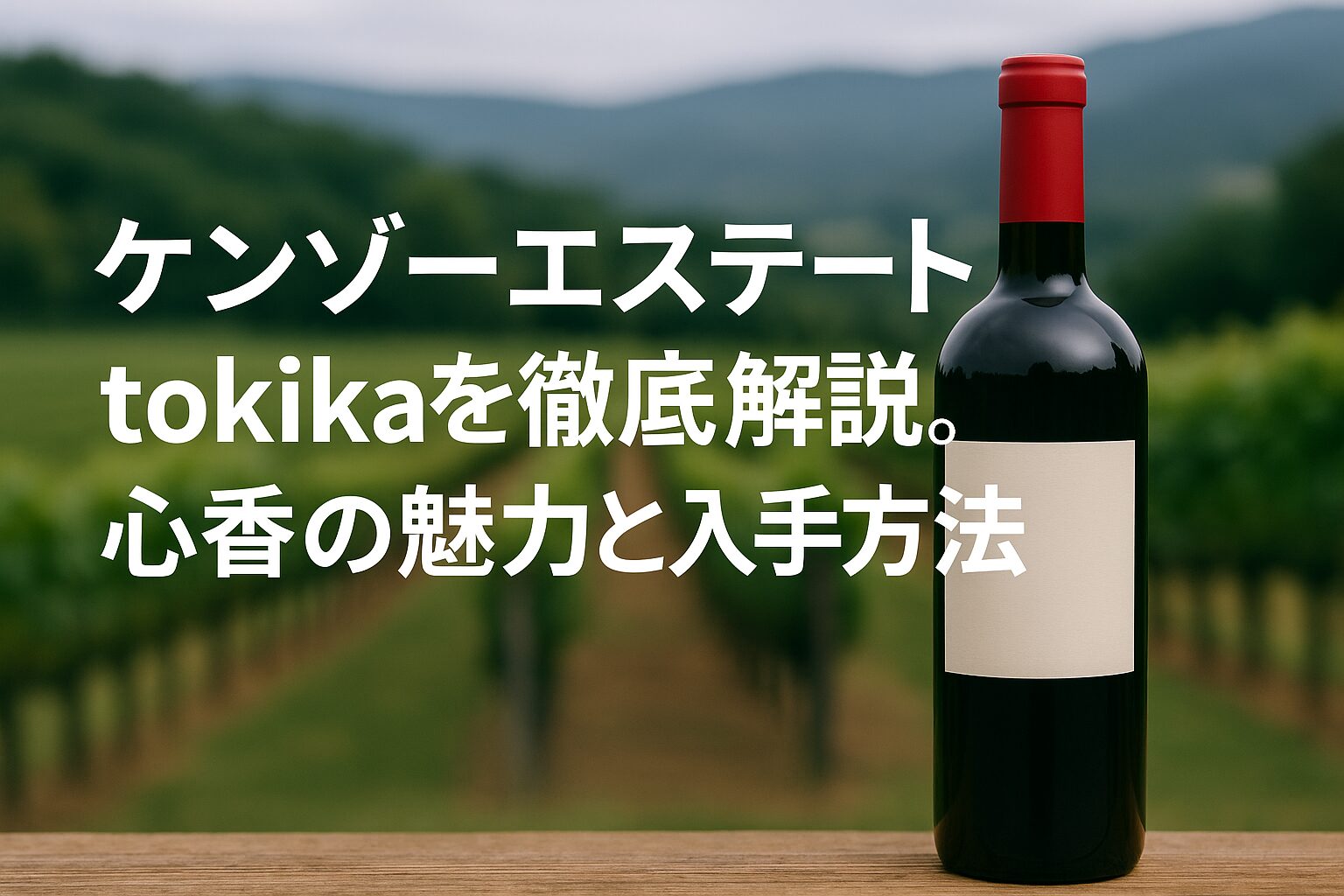 ケンゾーエステート tokikaを徹底解説。心香の魅力と入手方法 | LUXURY 